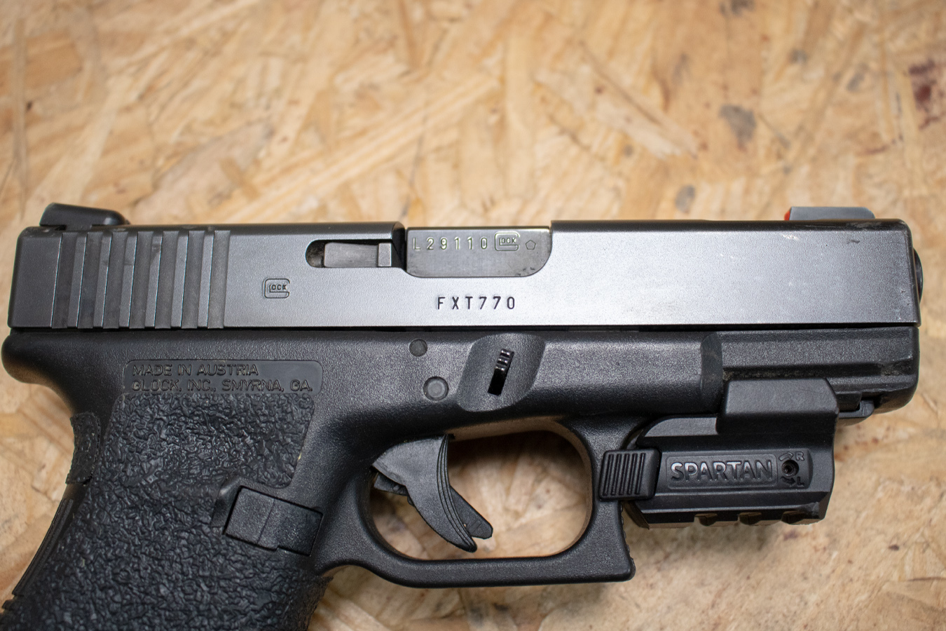 GLOCK 23C 40 S&W Police Trade-In Pistol with Laser