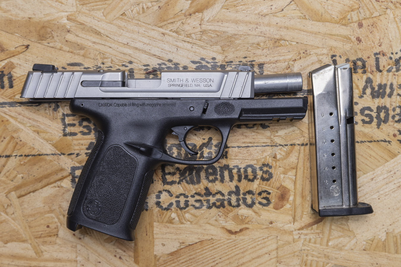 SMITH AND WESSON SD9VE 9mm Police Trade-In Pistol