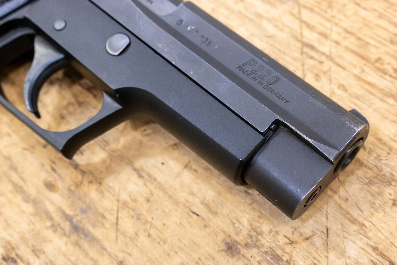 SIG SAUER P220 9mm 8-Round Used Trade-in Pistol Made in W. Germany