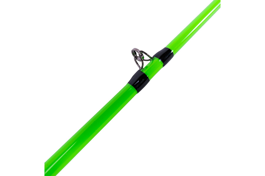 Whisker Seeker GFX V2 7 Foot 6 Inch 2 Piece Medium Heavy Casting Rod Green