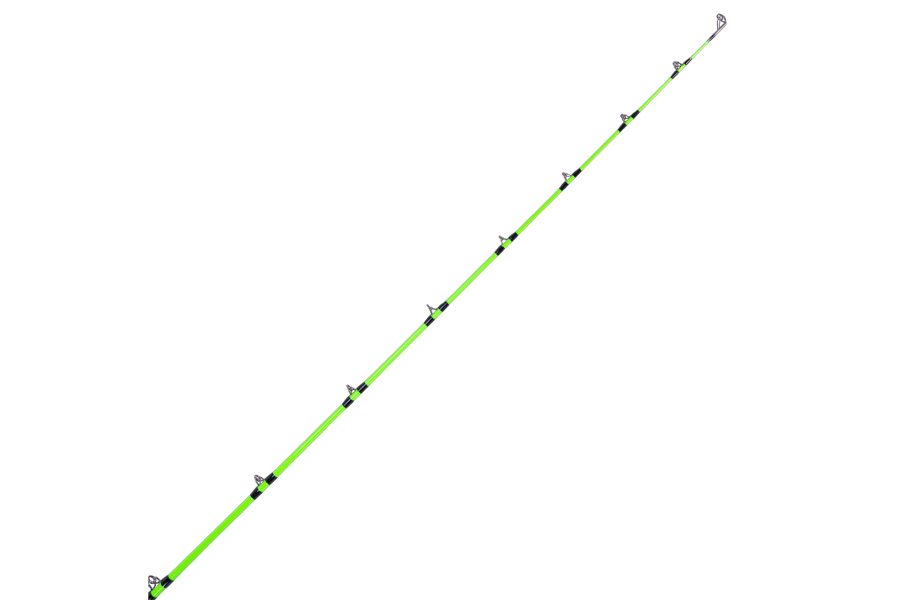Whisker Seeker GFX V2 7 Foot 6 Inch 2 Piece Medium Heavy Casting Rod Green