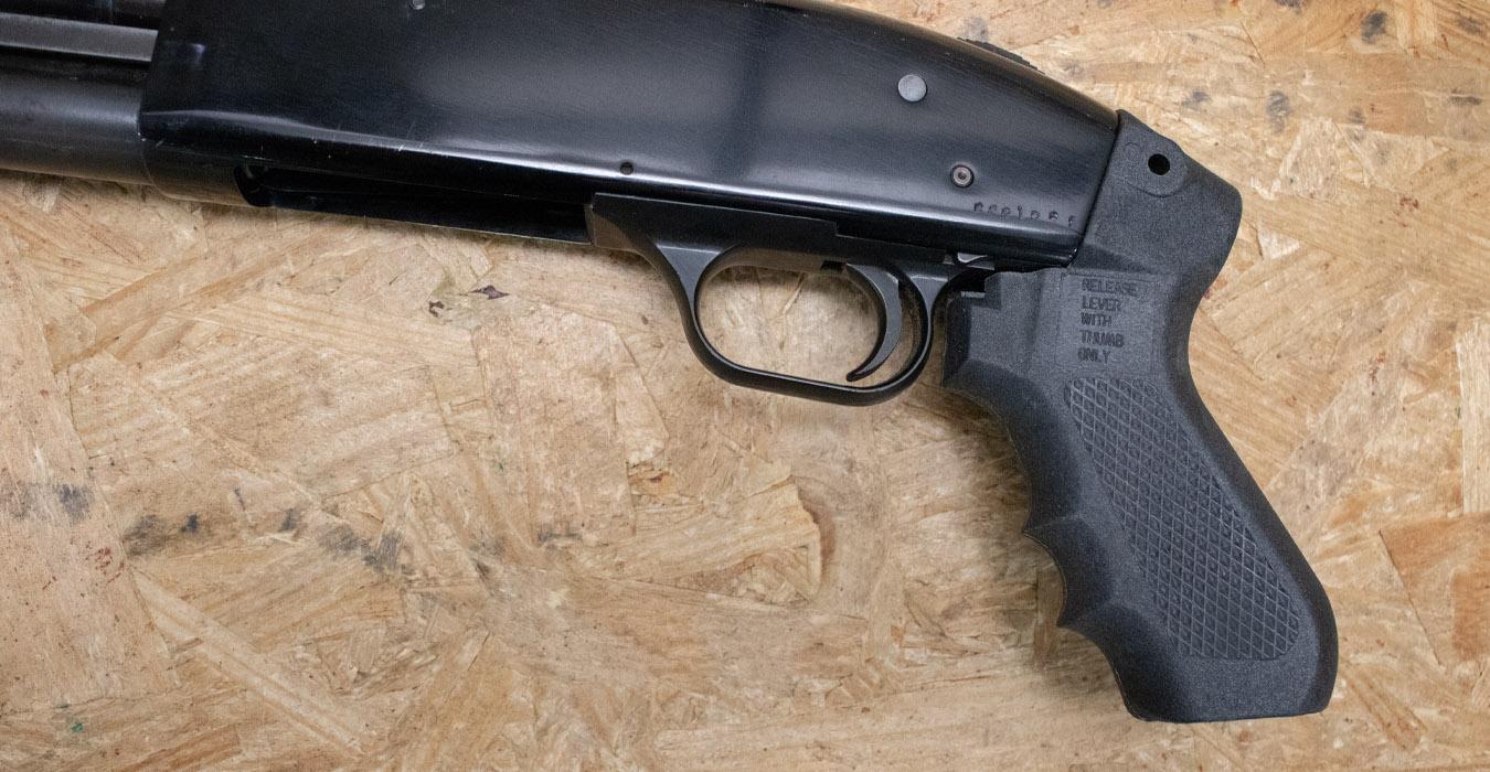 MOSSBERG 500AT 12-Gauge Police Trade-In Shotgun with Pistol Grip
