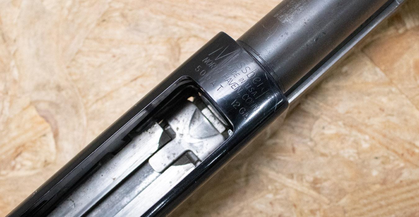 MOSSBERG 500AT 12-Gauge Police Trade-In Shotgun with Pistol Grip