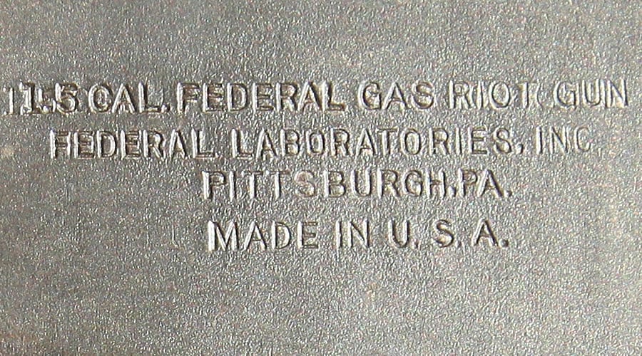 FEDERAL LABORATORIES 37mm Gas Riot Gun