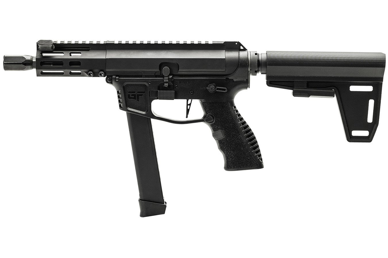 GFORCE ARMS Jawbone 9mm Semi-Auto Pistol with Threaded Barrel (Glock Magazine Compatible)