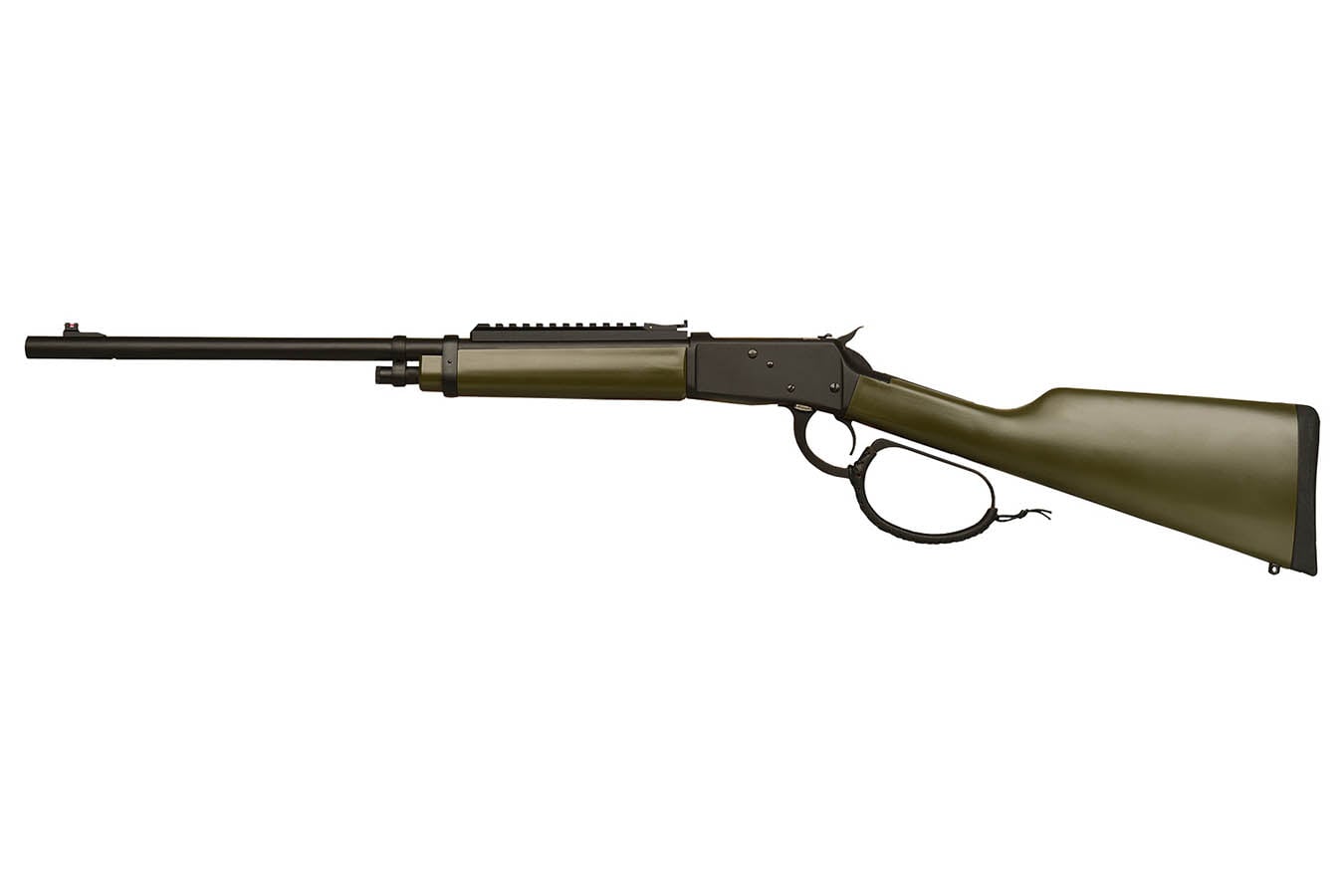Gforce Arms Saddlehorn 44 Mag Lever Action Rifle with Green Synthetic Stock