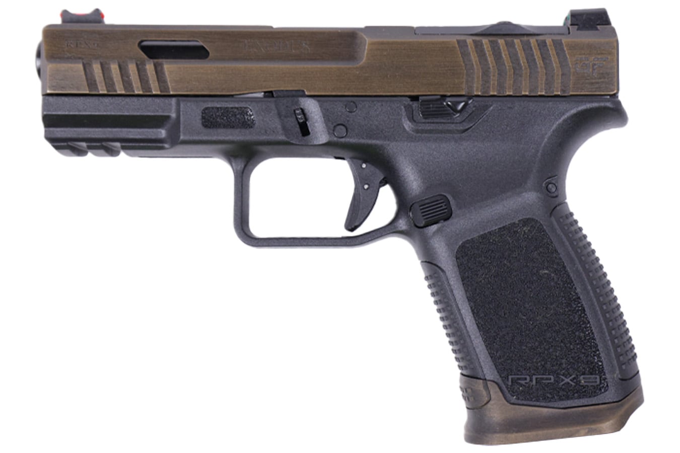 Shop Gforce Arms Exodus 9mm Optic Ready Pistol with Bronze