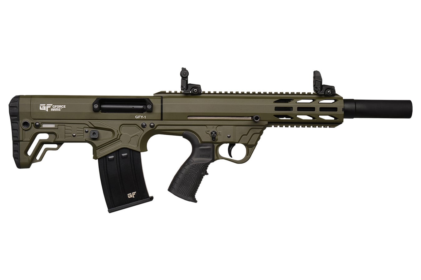GFORCE ARMS GFY-1 12 Gauge Semi-Auto Bullpup Shotgun with OD green Cerakote Receiver Finish