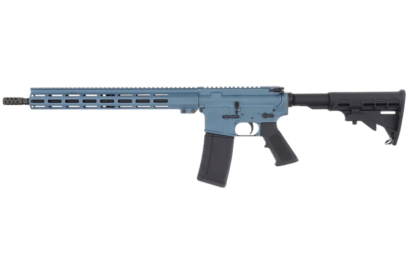 GREAT LAKES FIREARMS GL-15 223 Wylde Semi-Auto Rifle with Black Adjustable Polymer Stock