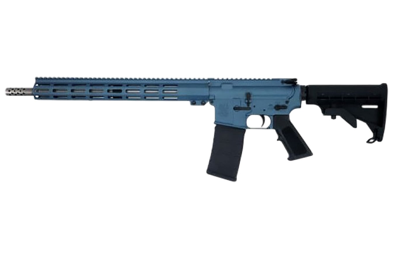 GREAT LAKES FIREARMS ARGL-15 223 Wylde Semi-Auto Rifle with Blue Titanium Cerakote Receiver Finish