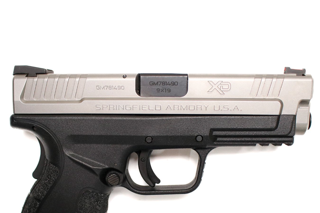 SPRINGFIELD XD-9 4.0 MOD. 2 9mm Police Trade-In Pistol with Stainless Slide