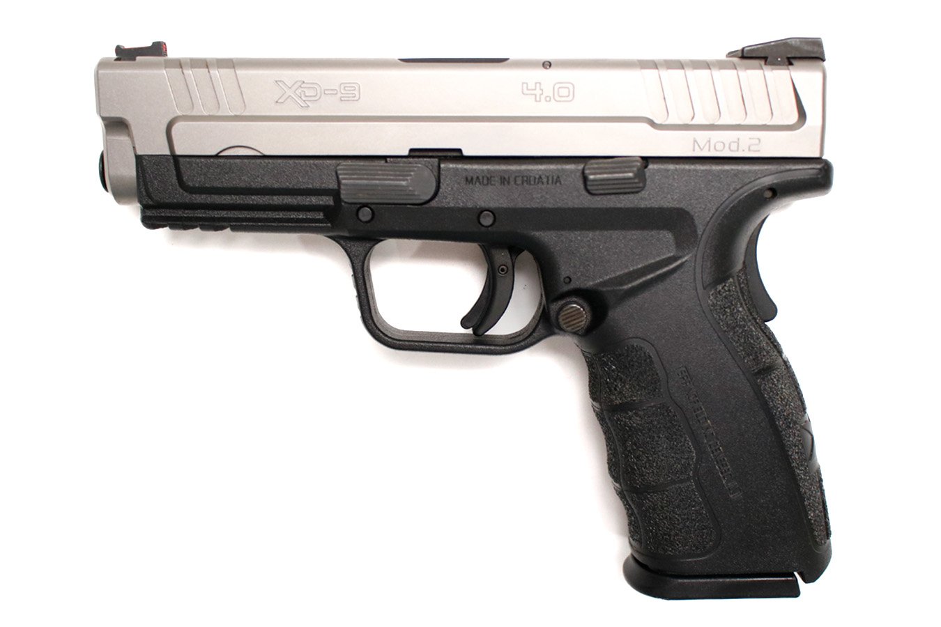 SPRINGFIELD XD-9 4.0 MOD. 2 9mm Police Trade-In Pistol with Stainless Slide