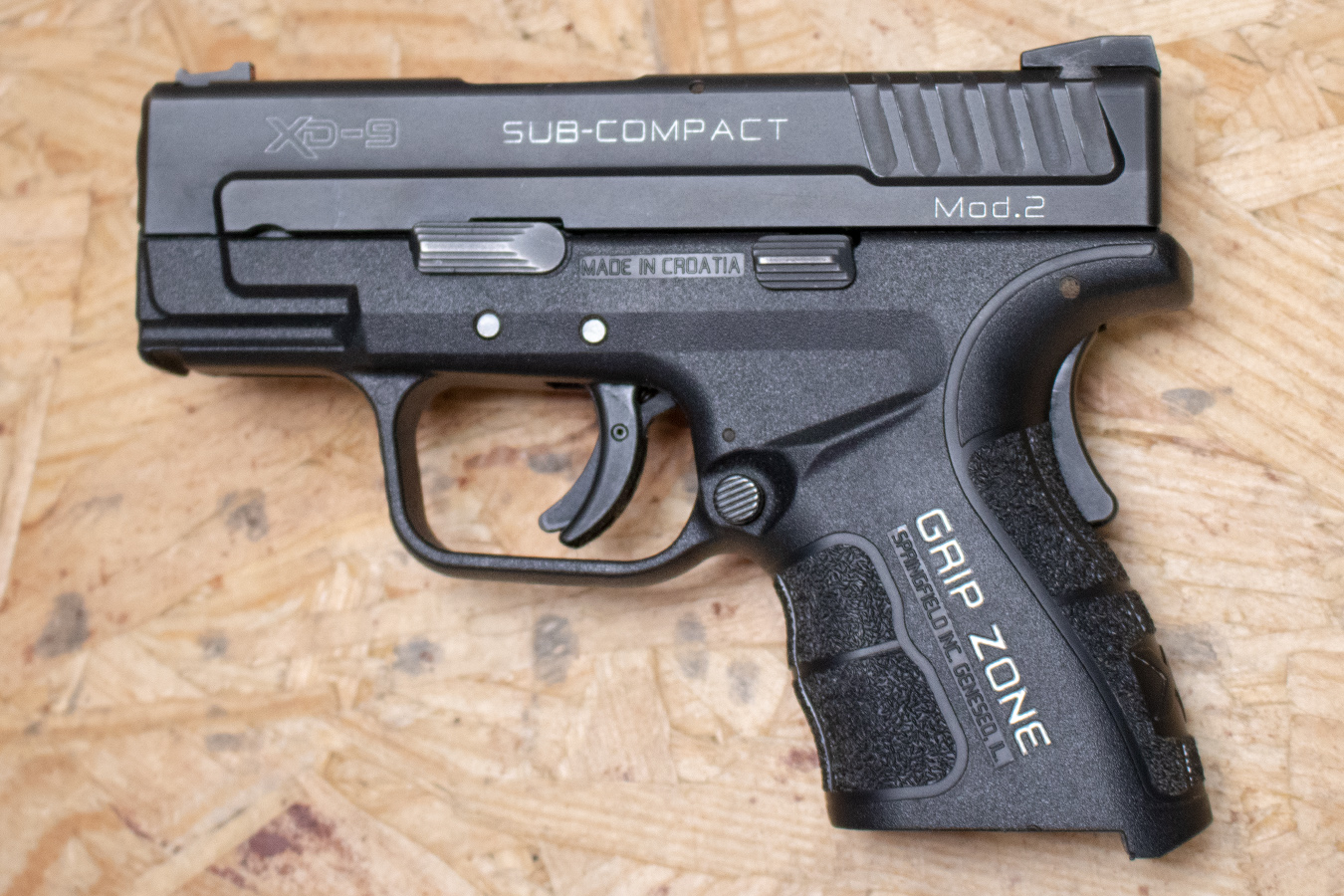 SPRINGFIELD XD Mod.2 9mm Sub Compact Police Trade-in Pistol (Magazine Not Included)