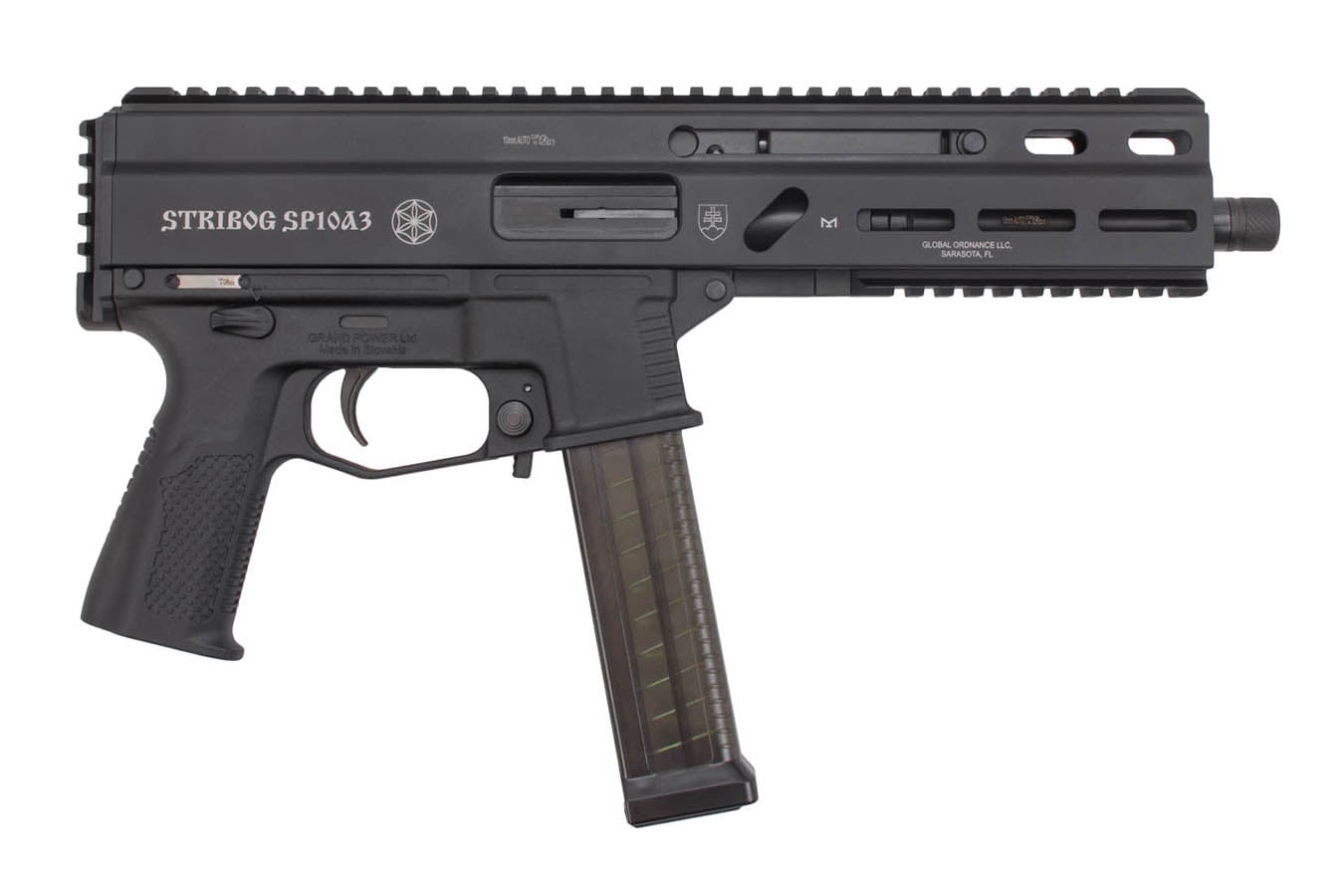 GRAND POWER Stribog SP10A3 10mm Semi-Auto Pistol