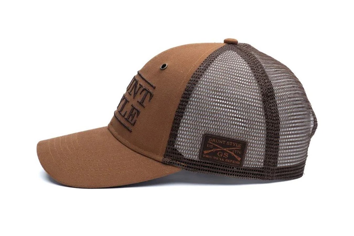 Grunt Style Stacked Logo Canvas Hat