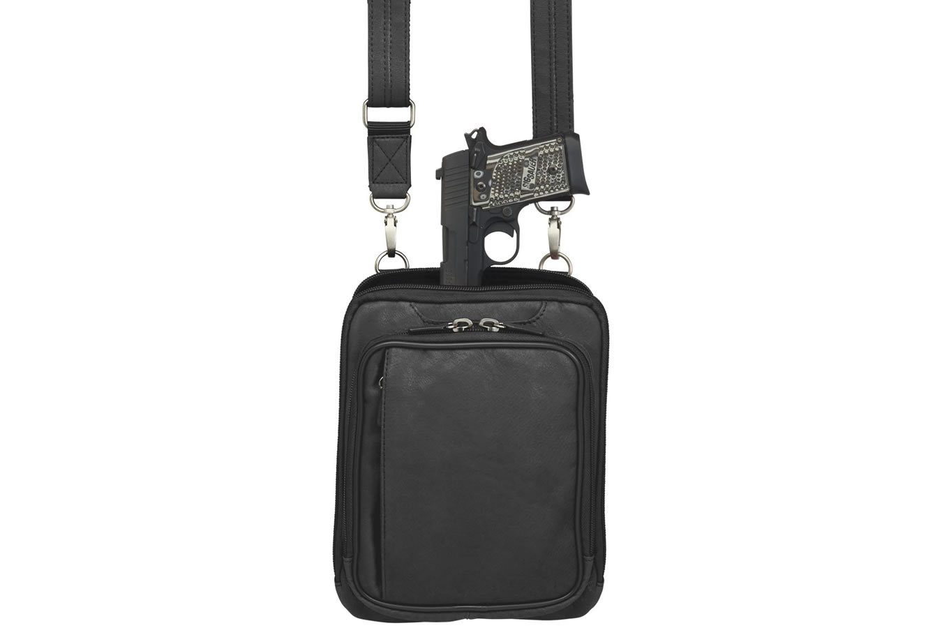 Gun Tote N Mamas Concealed Carry Raven Shoulder Pouch