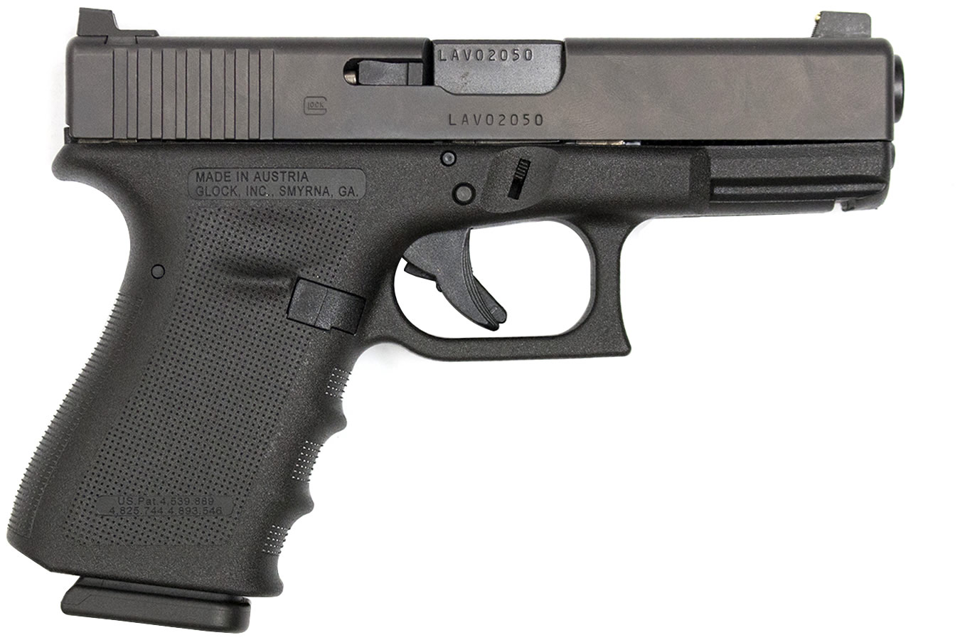 GLOCK 19 Gen3 9mm 15-Round Vickers Tactical Black Pistol with RTF2 Frame