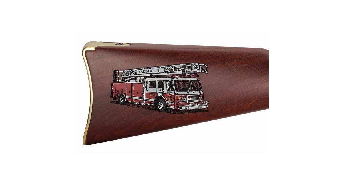 Henry Repeating Arms Golden Boy 22LR Firefighter Tribute Edition Heirloom Rifle
