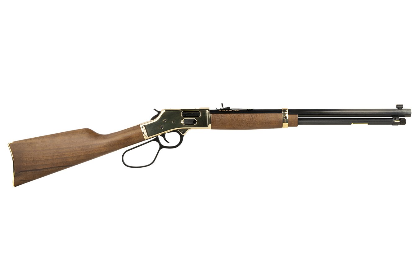 Henry Repeating Arms Big Boy Brass Side Gate .44Mag/.44SPL Lever-Action Rifle with Octagon Barrel, Br