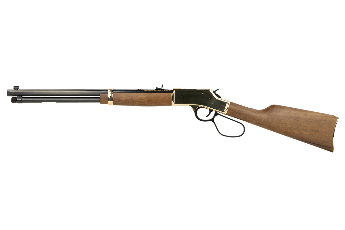 Henry Repeating Arms Big Boy Brass Side Gate .44Mag/.44SPL Lever-Action Rifle with Octagon Barrel, Br