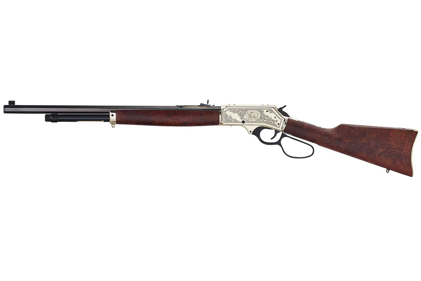 Henry Repeating Arms Brass Wildlife Edition 45-70 Government Lever-Action Rifle
