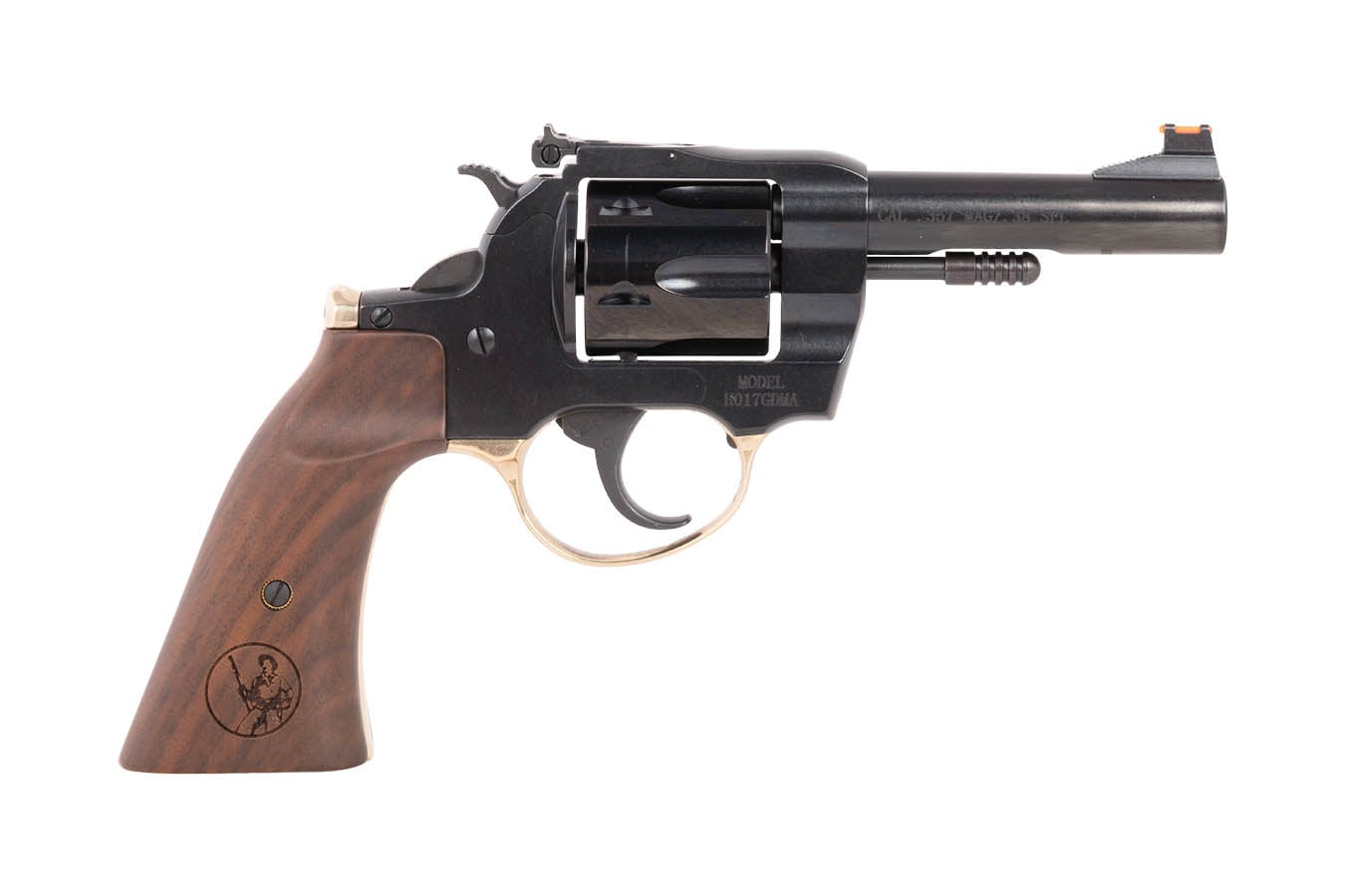 HENRY REPEATING ARMS Big Boy Deadeye 357 Magnum/38 Special Revolver with Walnut Gunfighter Grip