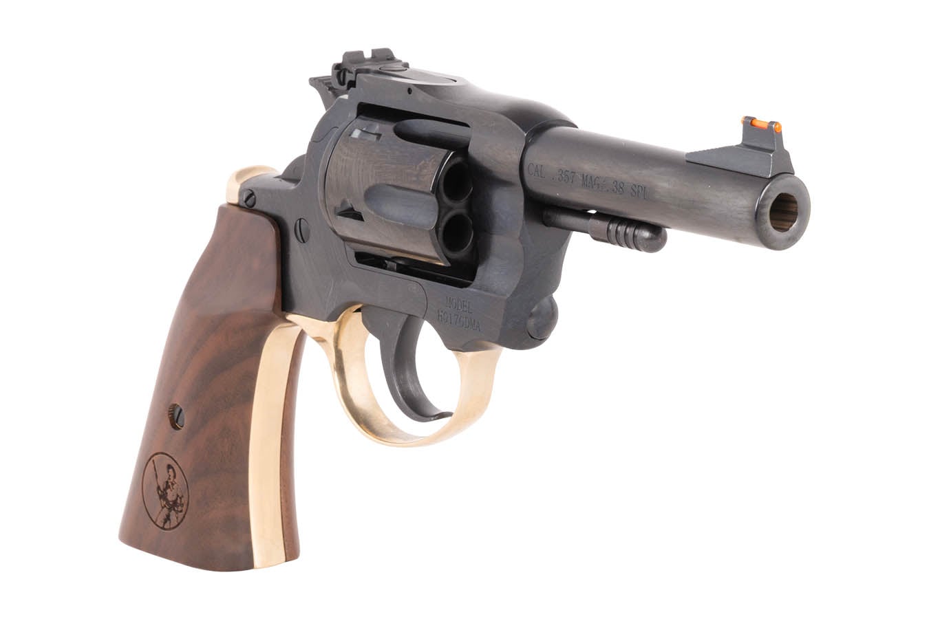 HENRY REPEATING ARMS Big Boy Deadeye 357 Magnum/38 Special Revolver with Walnut Gunfighter Grip