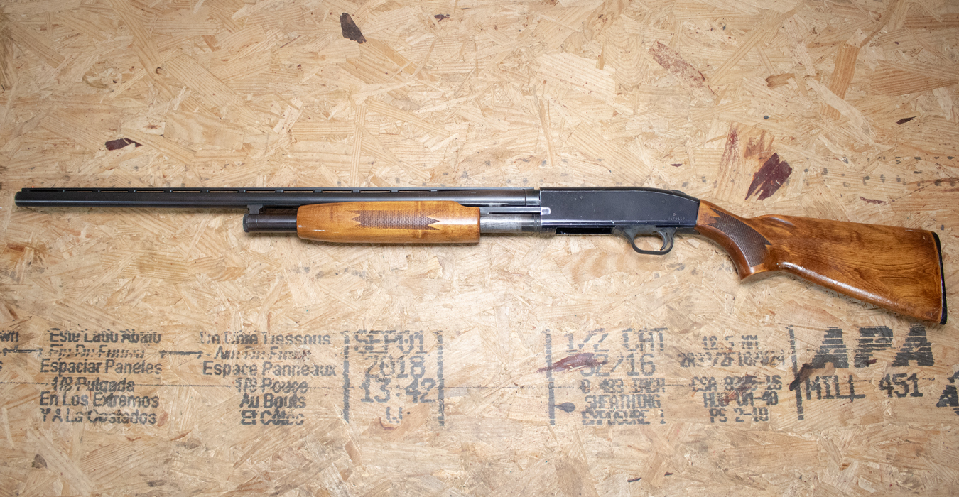 MOSSBERG 600AT 12 Gauge Police Trade-In Shotgun with Vented Ribbed Barrel