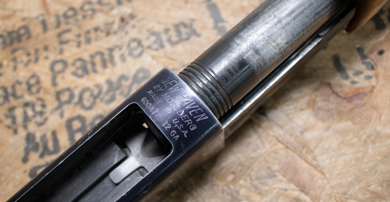 MOSSBERG 600AT 12 Gauge Police Trade-In Shotgun with Vented Ribbed Barrel