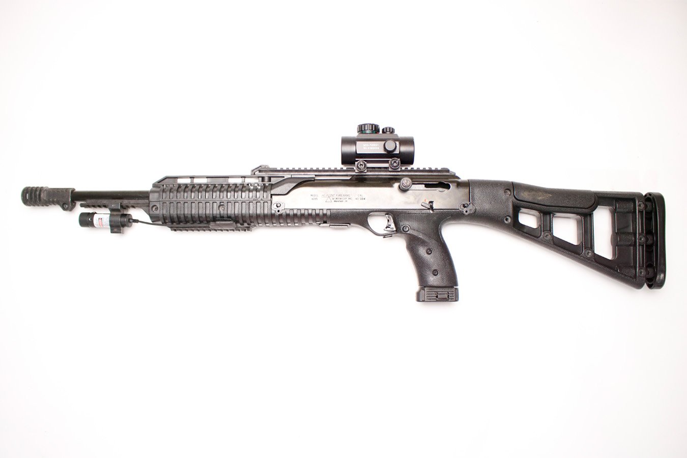 HI POINT 4095 40 S&W Police Trade-in Semi-Auto Rifle with Red Dot and Laser
