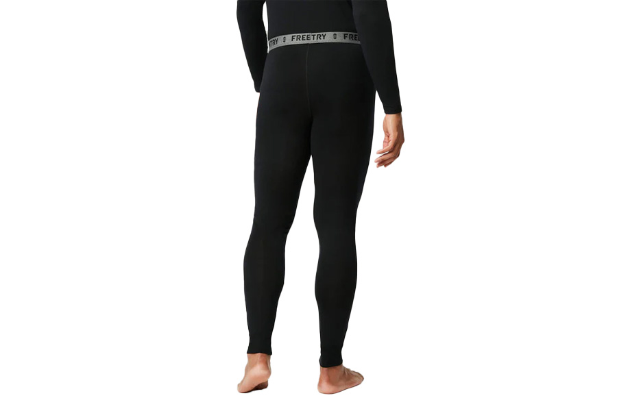 Free Country Mens Microtech Heat Base Layer Bottoms 2 Pack