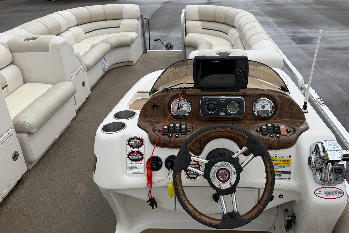 Harris 2008 FloteBote with Mercury 225 Verado L outboard