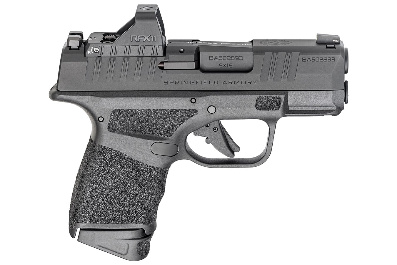 SPRINGFIELD Hellcat OSP Micro-Compact 9mm Semi-Auto Pistol with Viridian RFX-11 Green Dot Optic