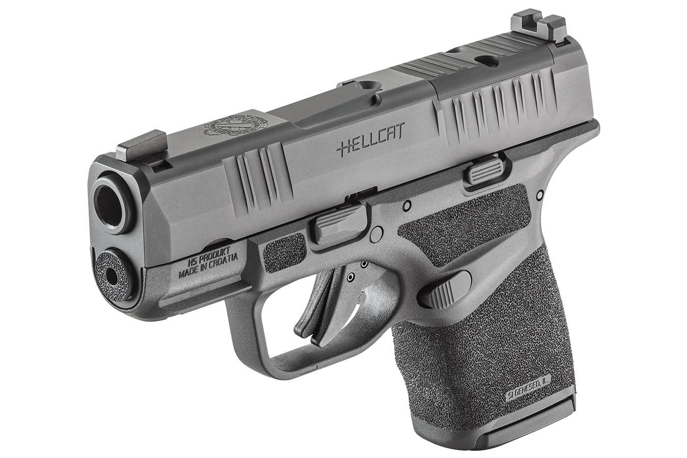 SPRINGFIELD Hellcat 9mm Micro Compact Optic Ready Pistol with 5 Total Mags, Red-Dot and Range Bag