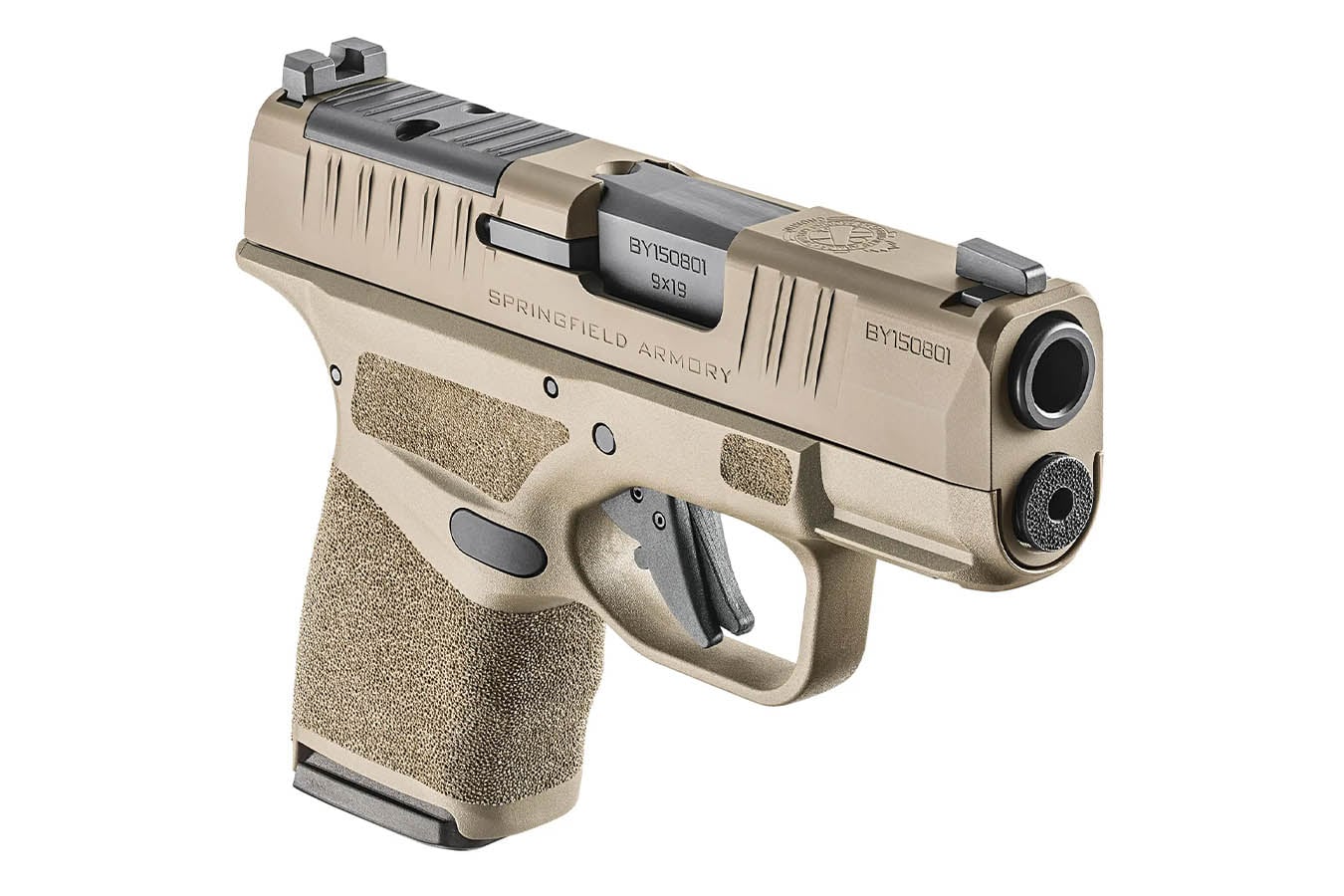 Springfield Hellcat 9mm Desert FDE Micro Compact Optics Ready Firstline ...
