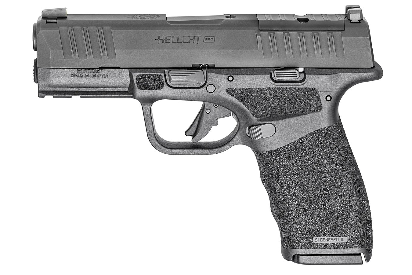 SPRINGFIELD Hellcat Pro 9mm Optic Ready Gear Up Package with Viridian RFX-11 Green Dot Sight
