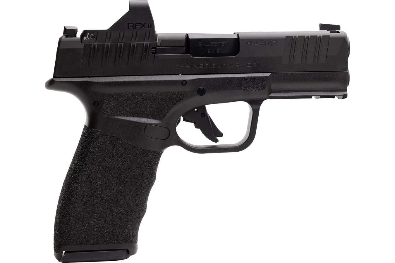 SPRINGFIELD Hellcat Pro 9mm Pistol with Viridian RFX-11 Green Dot, Four Mags and Pistol Bag