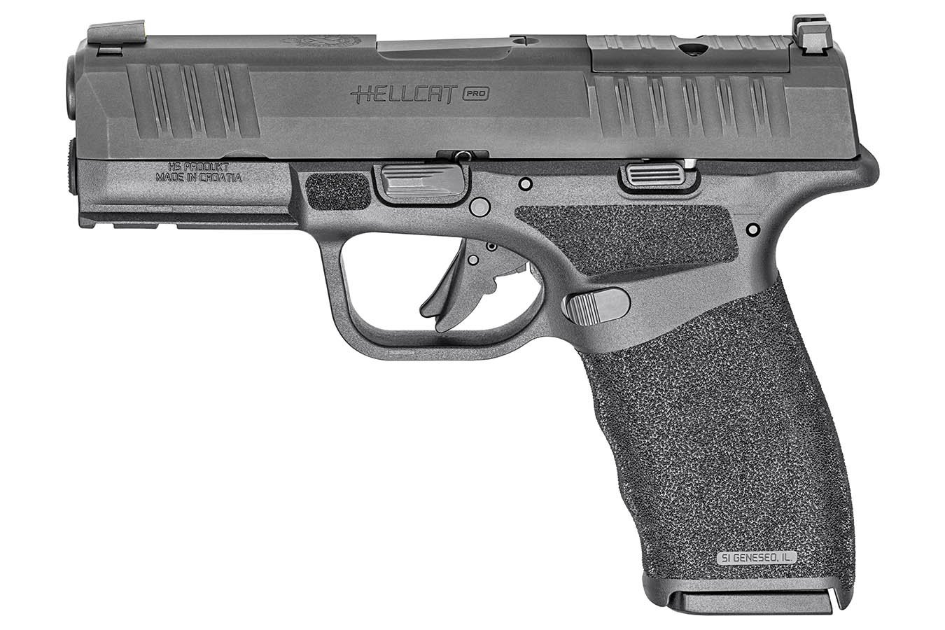 SPRINGFIELD Hellcat Pro OSP 9mm Semi-Auto Pistol w/ 5 Total Mags, Red Dot and Range Bag