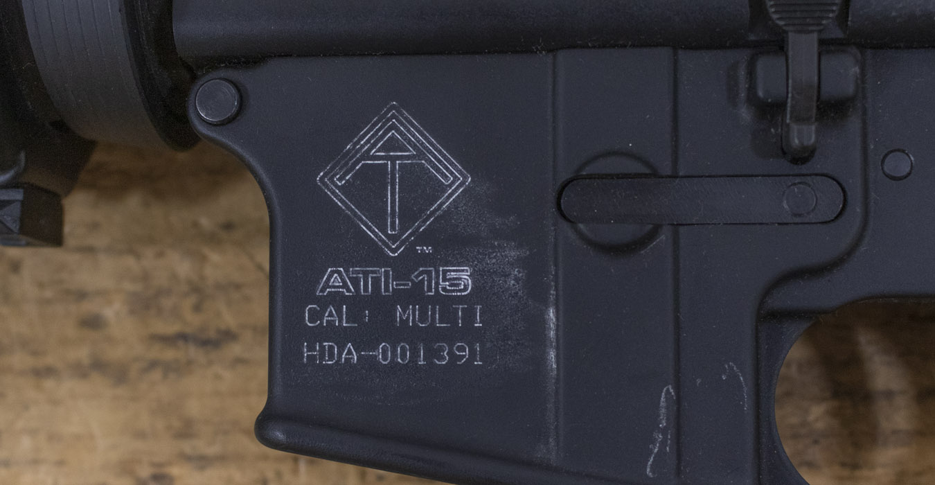 ATI ATI-15 5.56mm Police Trade-In Rifle (Magazine Not Included)