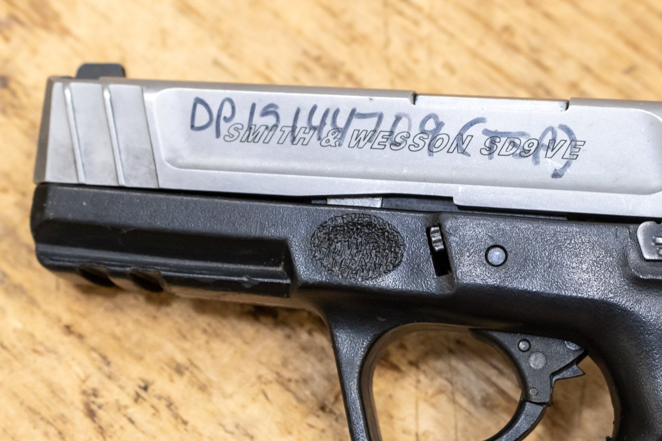 SMITH AND WESSON SD9VE 9mm Police Trade-in PIstol