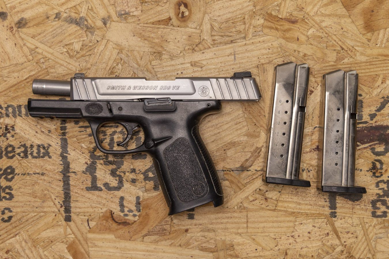 SMITH AND WESSON SD9VE 9mm Police Trade-In Pistol