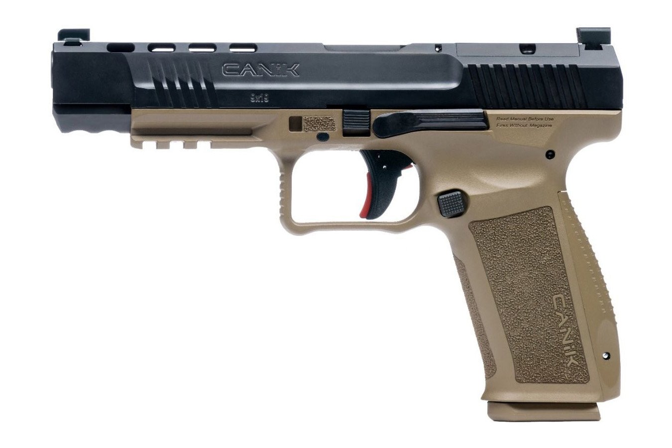 Canik METE SFX 9mm Full-Size 20 Round Pistol with FDE Frame