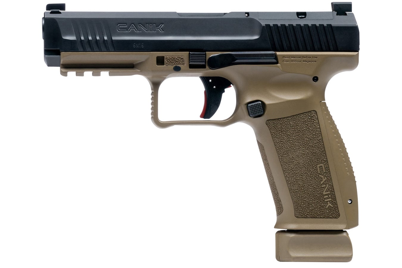 CANIK METE SFT 9mm Full-Size 20 Round Pistol with FDE Frame