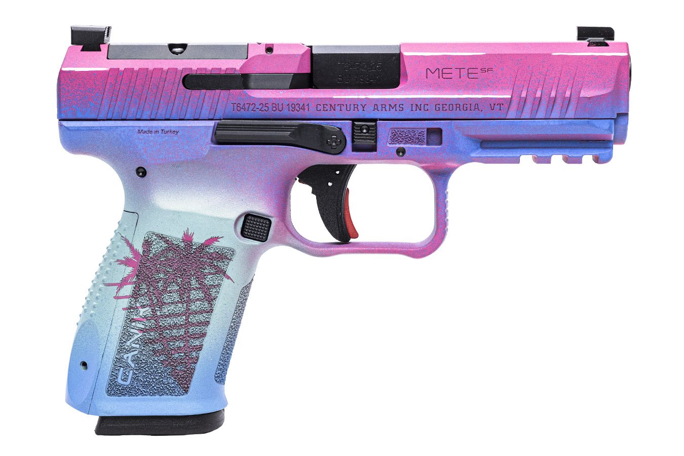 CANIK METE SF ONE 9mm Optic Ready Pistol with Miami Special Edition Finish
