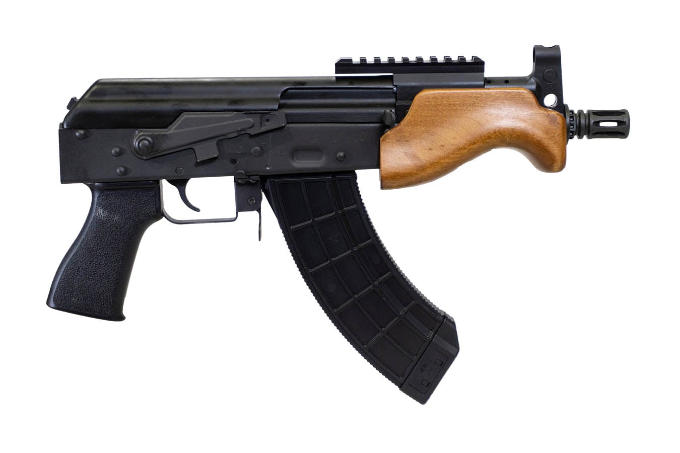 Century Arms Micro Draco 7.62x39mm Pistol Ak With Wood Fore Grip