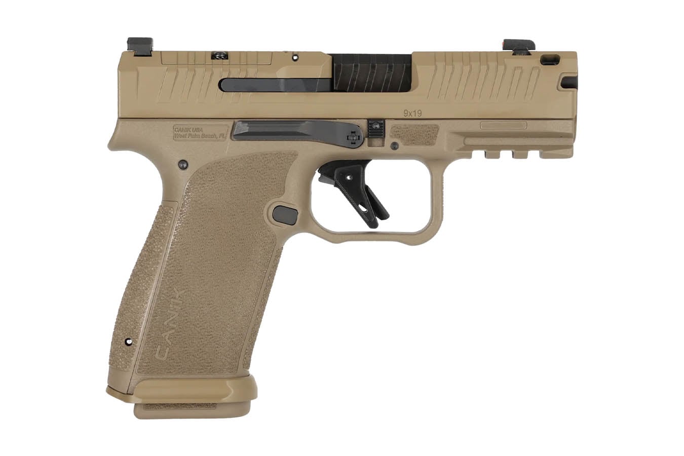 CANIK METE MC9 Prime 9mm Optic Ready Pistol with FDE Finish
