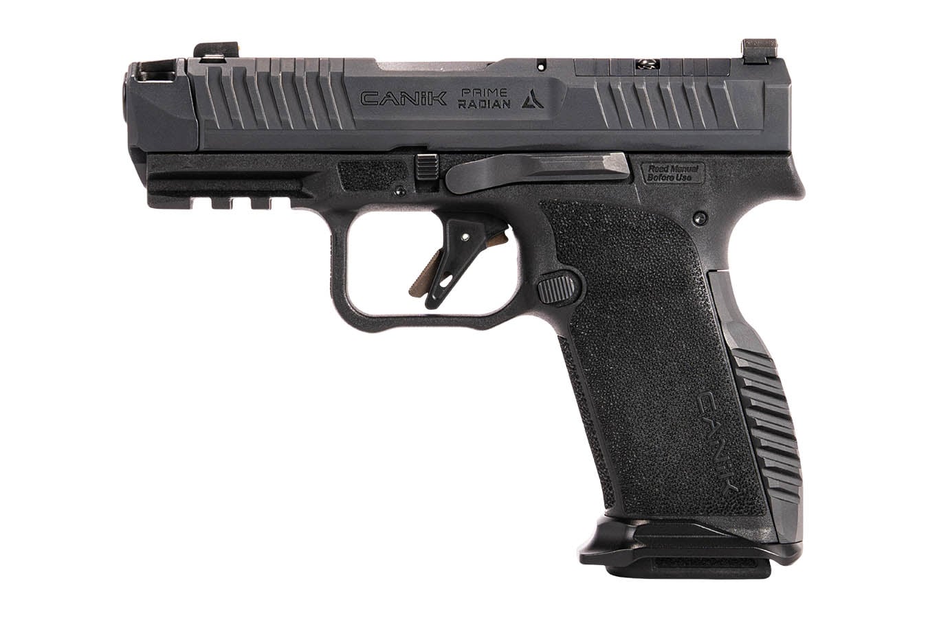 CANIK Prime Radian 9mm Optic Ready Micro Compact Pistol with Radian RAMJET and AFTERBURNER
