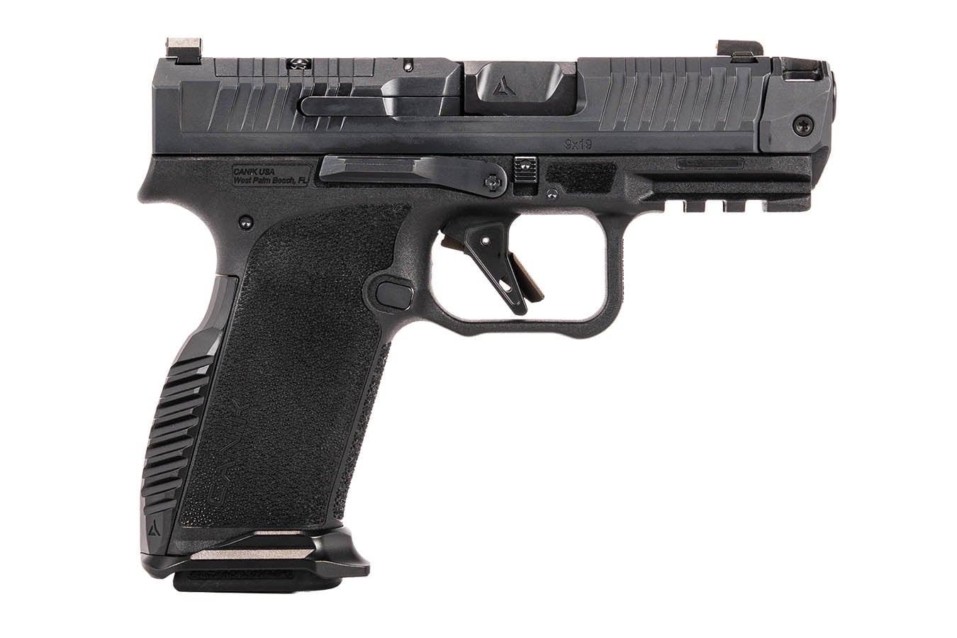 CANIK Prime Radian 9mm Optic Ready Micro Compact Pistol with Radian RAMJET and AFTERBURNER