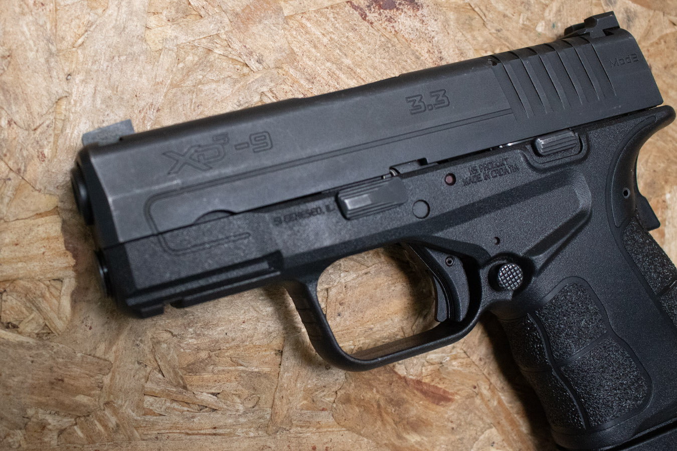 SPRINGFIELD XDS-9 3.3 9mm Police Trade-In Pistol with Extended Mag