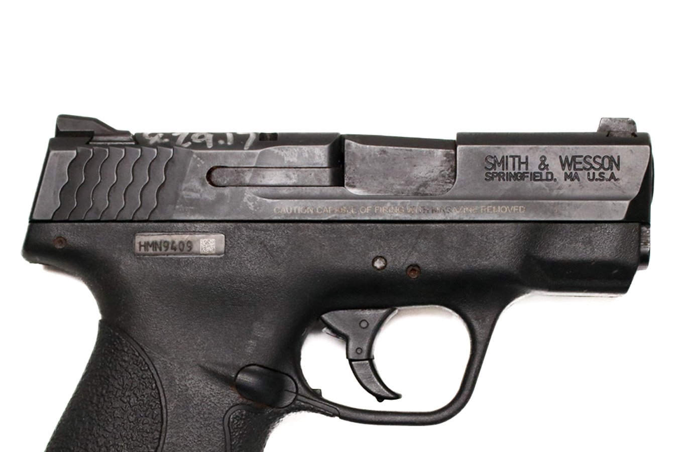 SMITH AND WESSON M&P9 Shield 9mm Police Trade-In Pistol